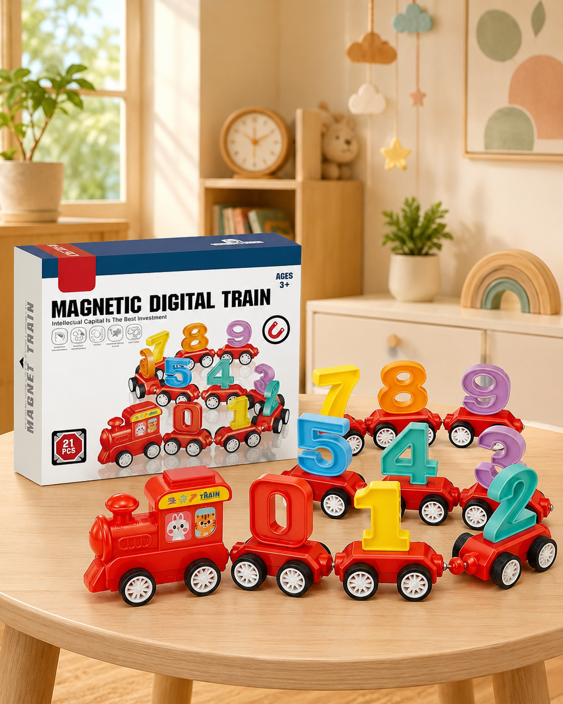 Magnetic Digital Train