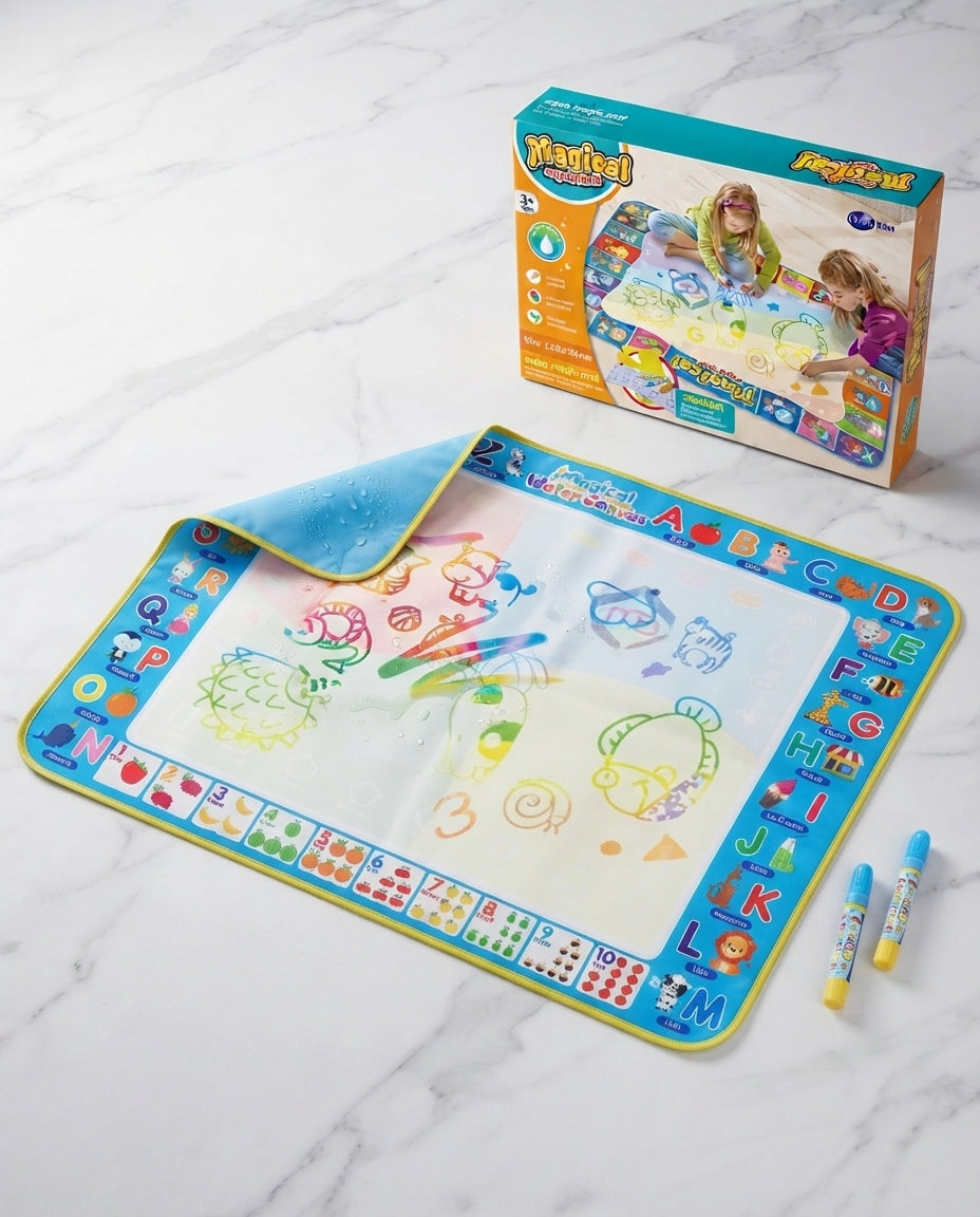 Magical Water Canvas Doodle Mat for Kids