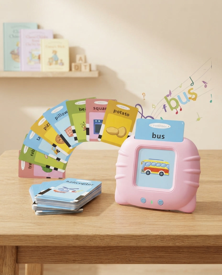 English & Urdu Talking Flash Cards Learning Machine