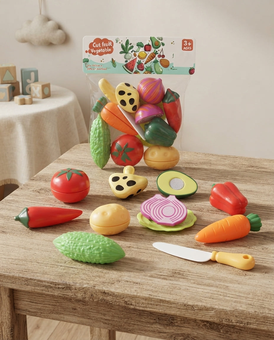Fruit Vegetable Cutting Toys