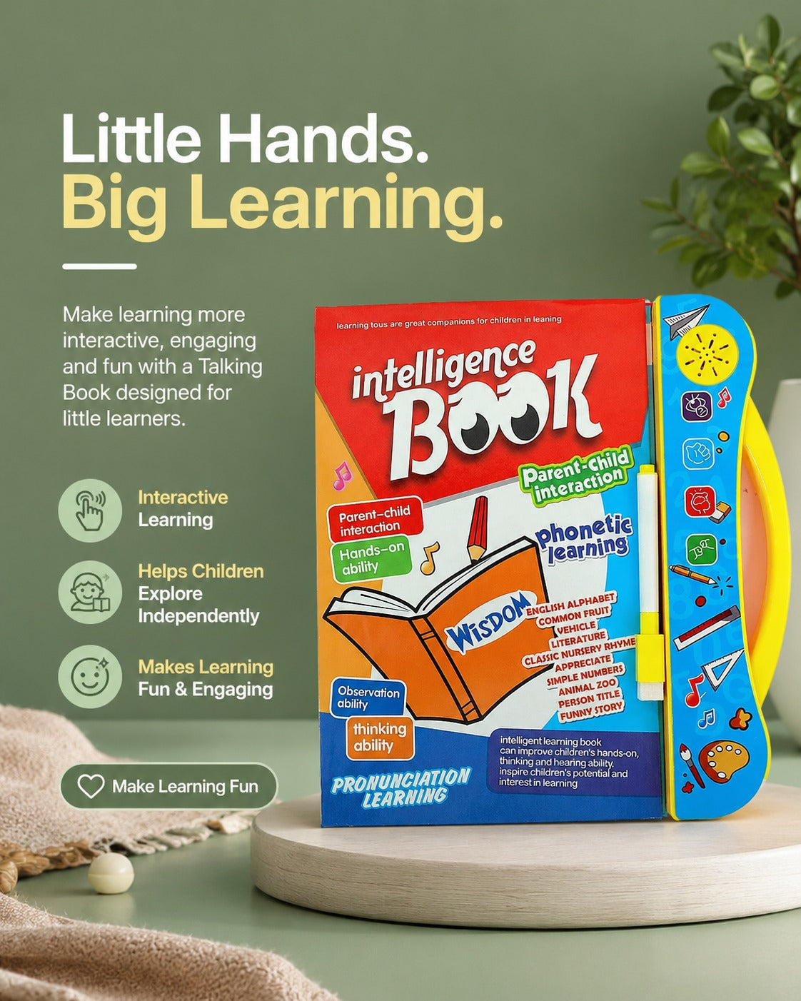 Smart Talking Book for Kids